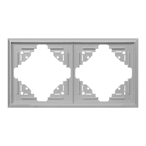 Double frame Luna, Ra-2L, silver