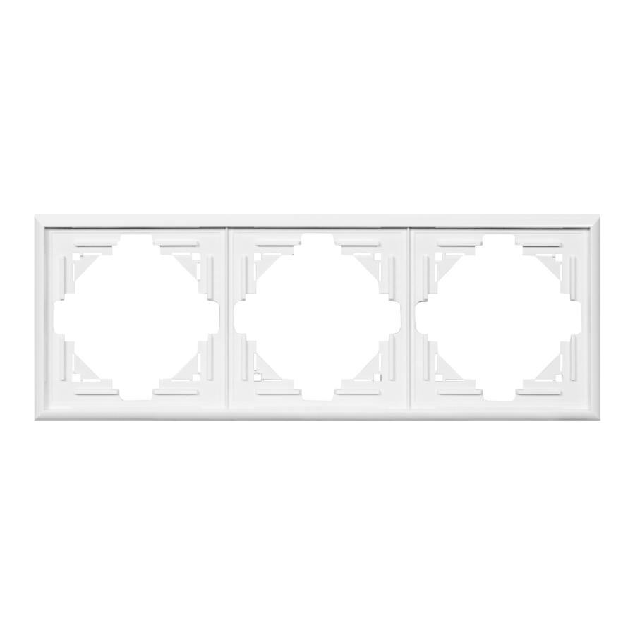 Triple frame Luna, Ra-3L, white