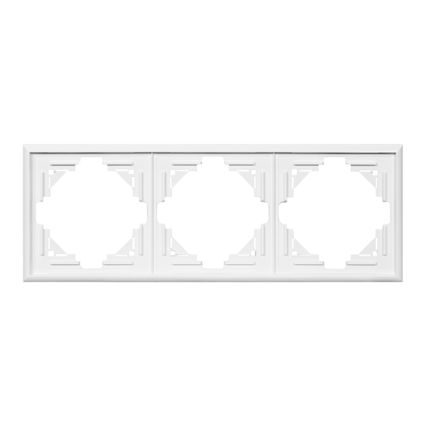 Triple frame Luna, Ra-3L, white Triple frame Luna, Ra-3L, white