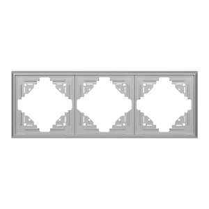 Triple frame Luna, Ra-3L, silver