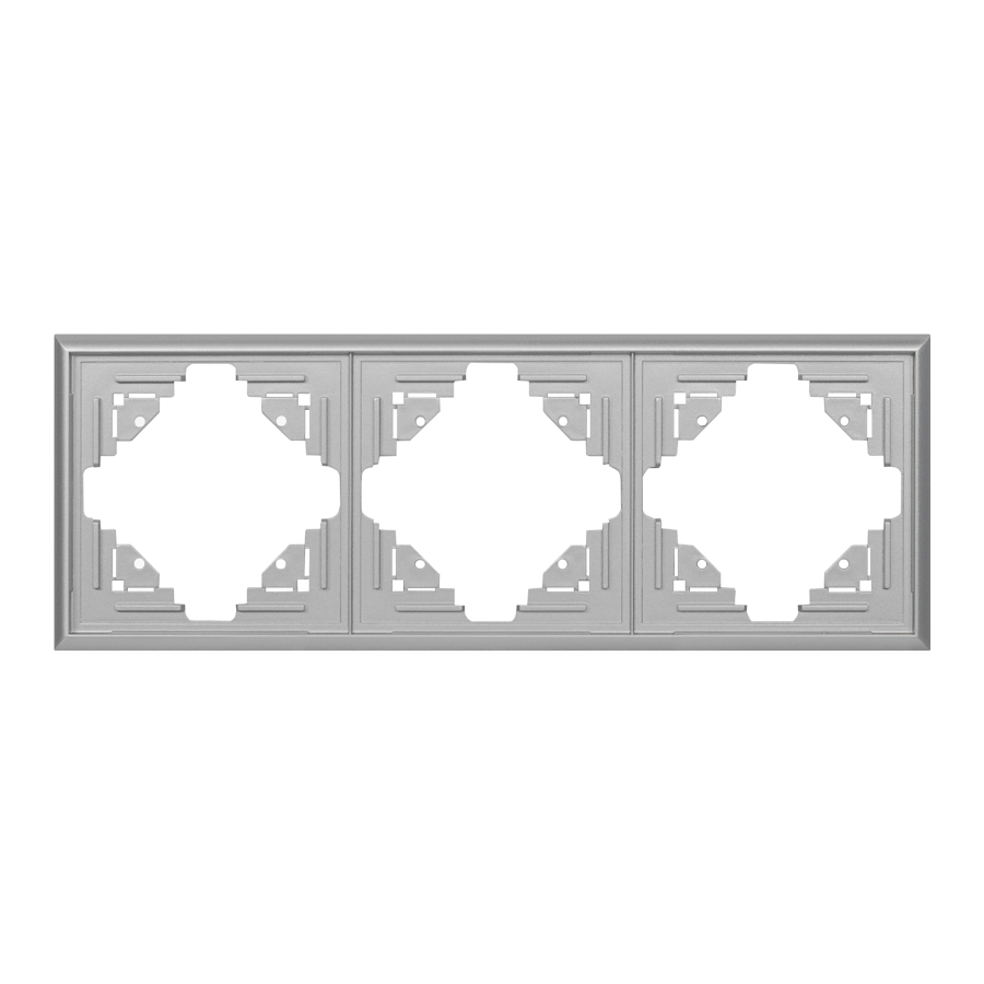 Triple frame Luna, Ra-3L, silver