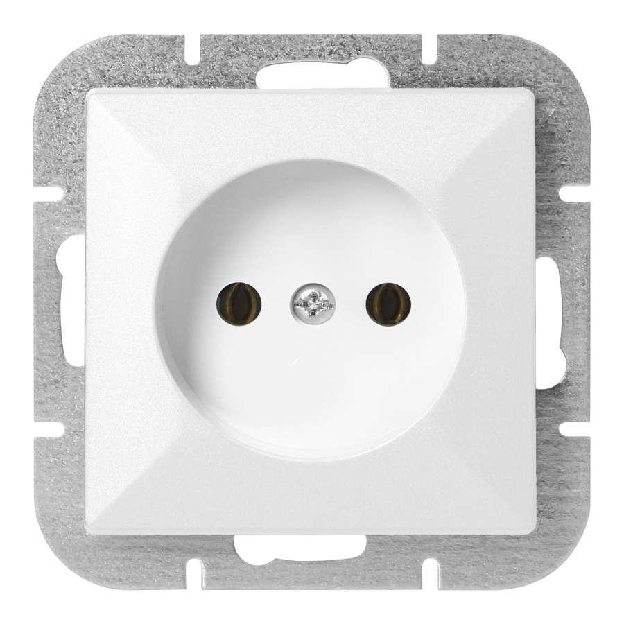 Gniazdo pojedyncze p/t 2P Pearl, 16A, 250V, PT-15P, biały