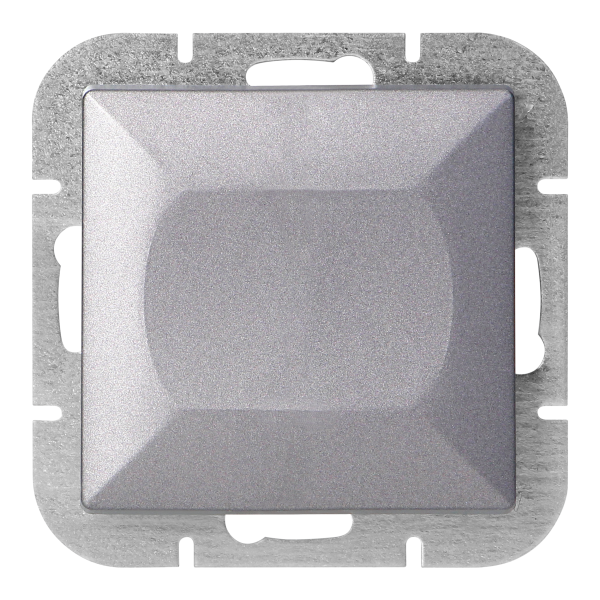 Flush-mounted three-way switch with illumination Pearl, 10A, 250V, WP-5P/S, anthracite Flush-mounted three-way switch with illumination Pearl, 10A, 250V, WP-5P/S, anthracite