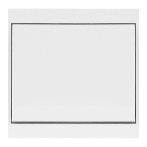 Przycisk dzwonek p/t z podświeleniem Luna, 10A, 250V, WP-6/7LS, biały