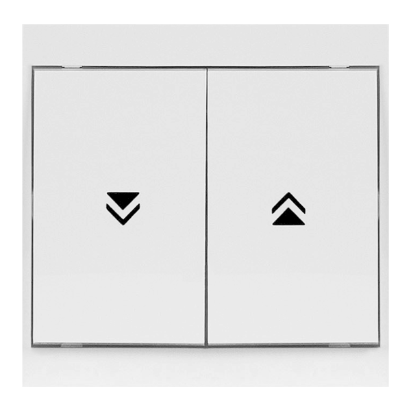 Łącznik roletowy p/t Luna, 10A, 250V, WP-10L, biały Łącznik roletowy p/t Luna, 10A, 250V, WP-10L, biały