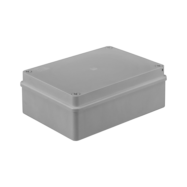 Hermetic junction box 190x140x70, without glands, grey, halogen-free, IP65 Hermetic junction box 190x140x70, without glands, grey, halogen-free, IP65