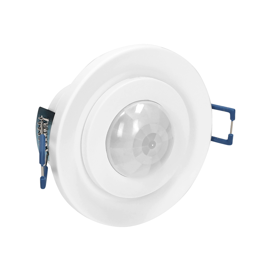 Adjustable flush mounted PIR motion sensor 360°