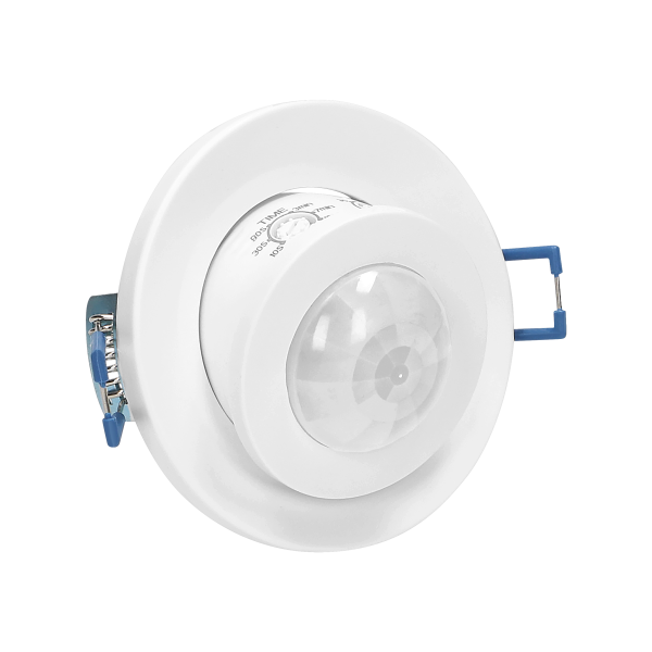 Adjustable flush mounted PIR motion sensor 360°