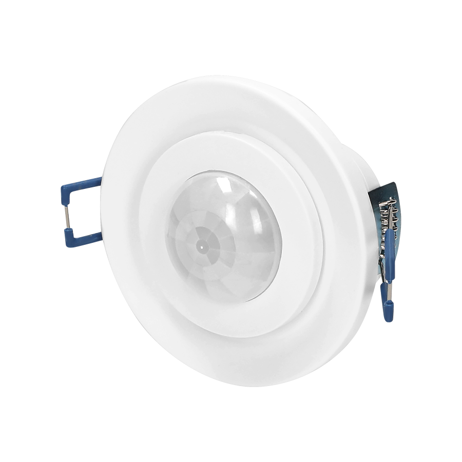 Adjustable flush mounted PIR motion sensor 360°