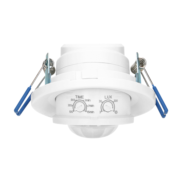 Adjustable flush mounted PIR motion sensor 360°