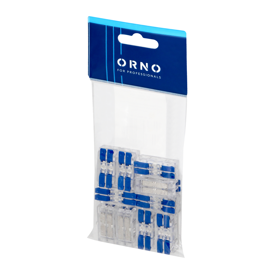 2-wire clamp splicing connector, double-sided; for any 0.75-4mm² wire; IEC 250V/32A; bag of 10 pcs.