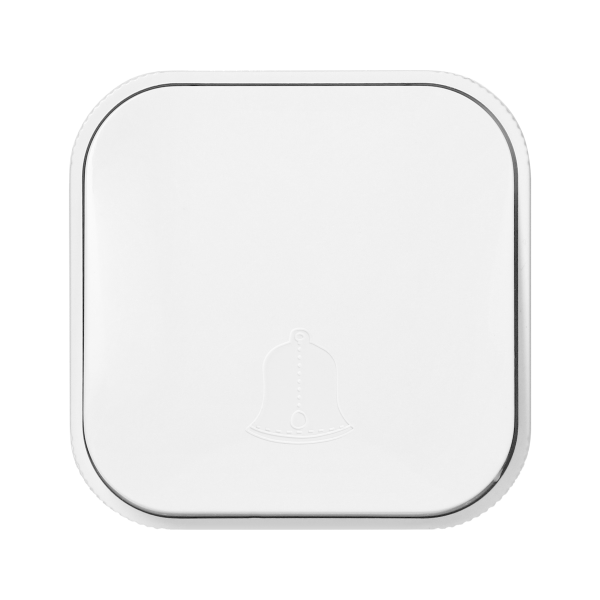 Surface-mounted doorbell switch ToDO IP20, white