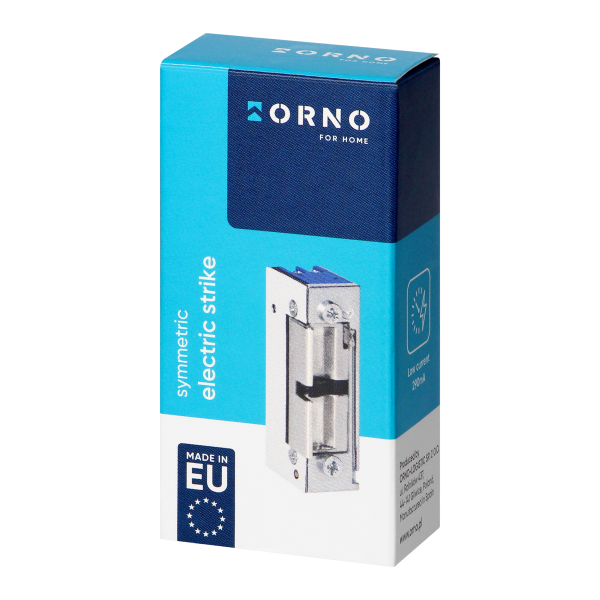 Electric strike with lock, low current coil, 280mA for 12VDC