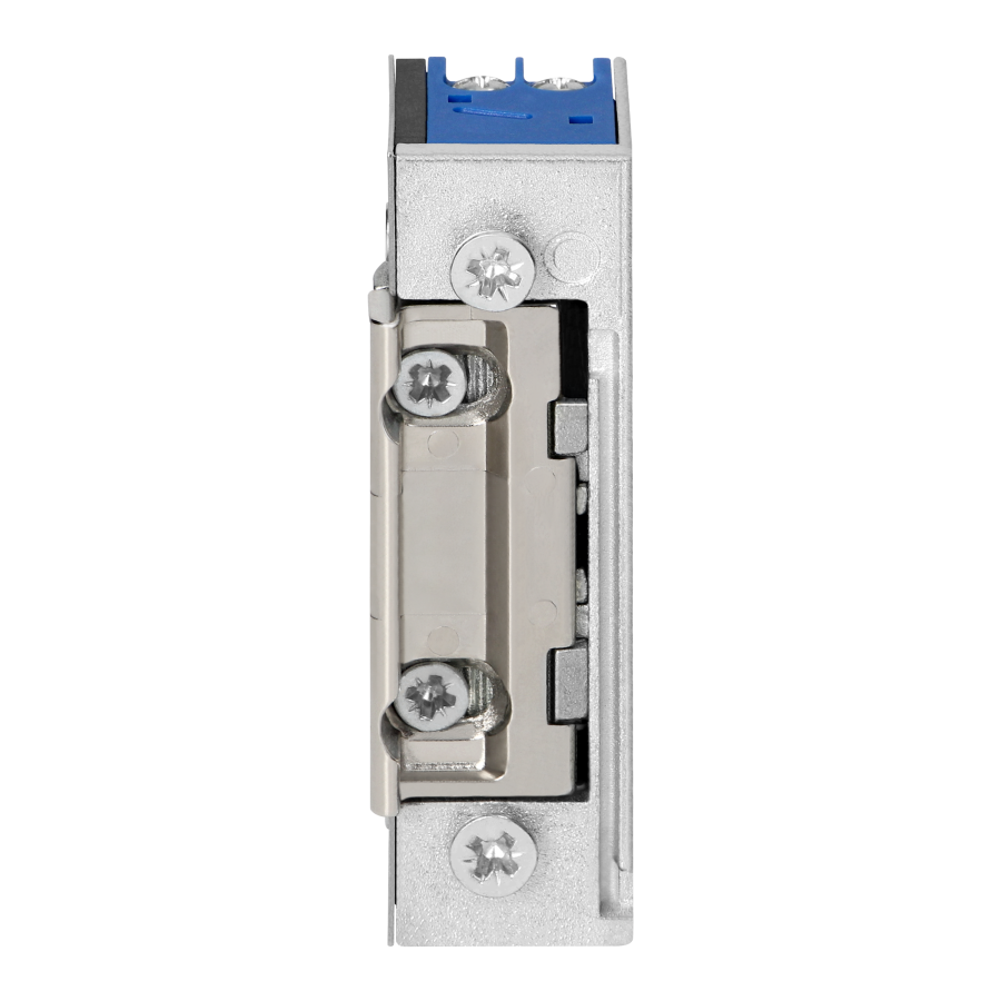 Symmetric electric strike without memory and lock, latch adjustment, low current coil, 280mA for 12VDC