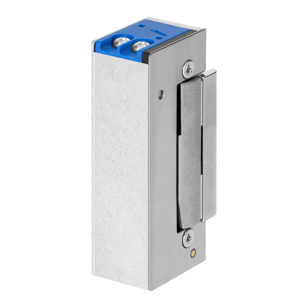 Symmetric electric strike with lock, latch adjustment, low current coil, 280mA for 12VDC