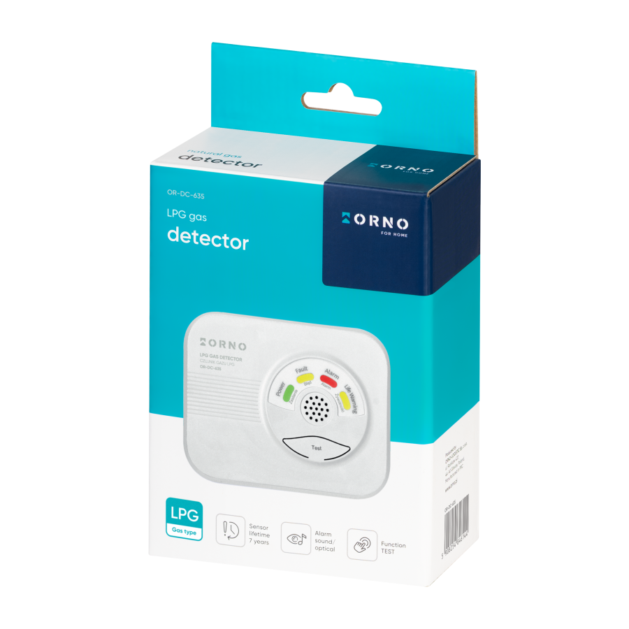 LPG gas detector 230V AC