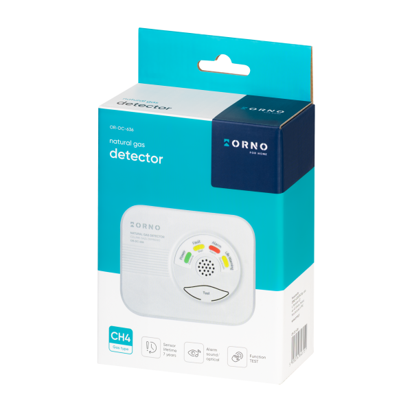 Czujnik gazu ziemnego 230V AC