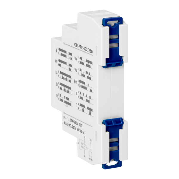 Time relay Economic, 10 functions, 230VAC