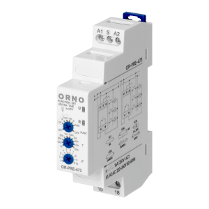 Staircase timer Economic, 6 operation modes, 230 VAC