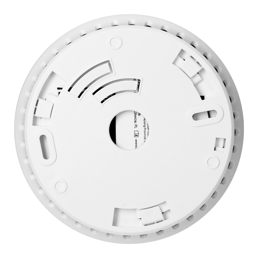 Battery-powered smoke detector, 2xAA, sensor lifetime 10 years, Tuya Smart Wi-Fi