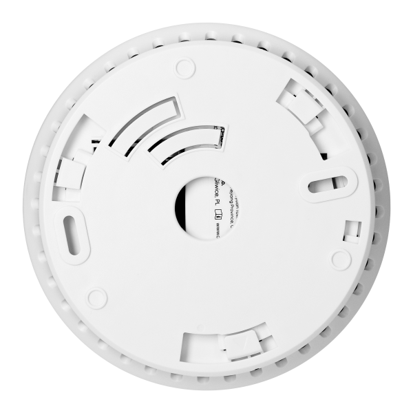 Battery-powered smoke detector, 2xAA, sensor lifetime 10 years, Tuya Smart Wi-Fi