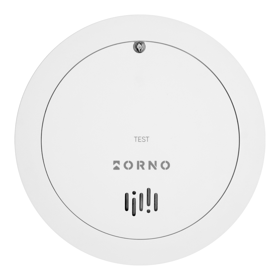 Bateryjny czujnik dymu, wbudowana bateria, żywotność sensora i baterii 10 lat