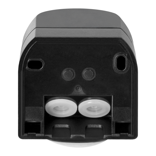 Mini PIR motion sensor 180°, IP44, 800W, max 15m, black