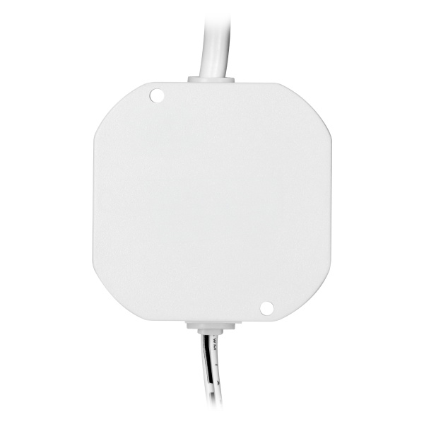 Flush-mounted LED driver, 12V, 20W, IP67, plastic housing