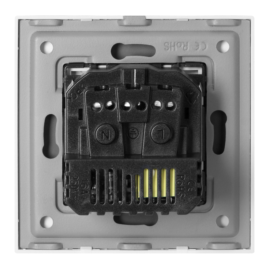 Gniazdo pojedyncze 2P+Z, USB-A + USB-C, PD, max. 20W, biały