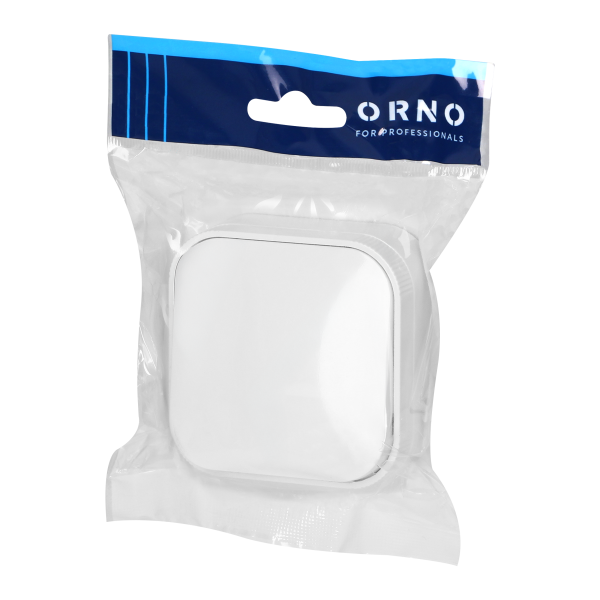 Surface-mounted three-way switch ToDo IP20, 10A, 230V AC, white