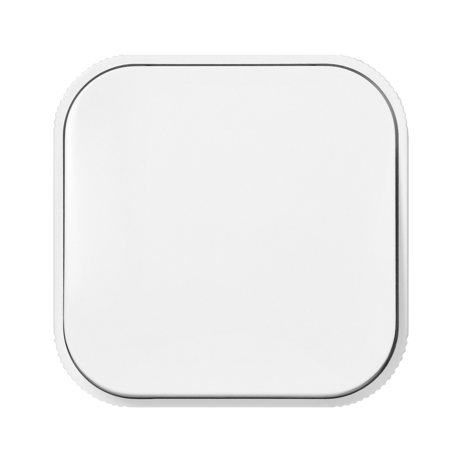 Surface-mounted three-way switch ToDo IP20, 10A, 230V AC, white