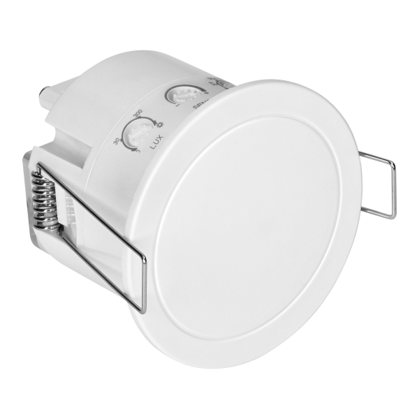 Ceiling mounted ultrasonic motion and presence sensor, IP65, 2000W