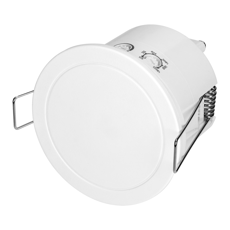 Ceiling mounted ultrasonic motion and presence sensor, IP65, 2000W
