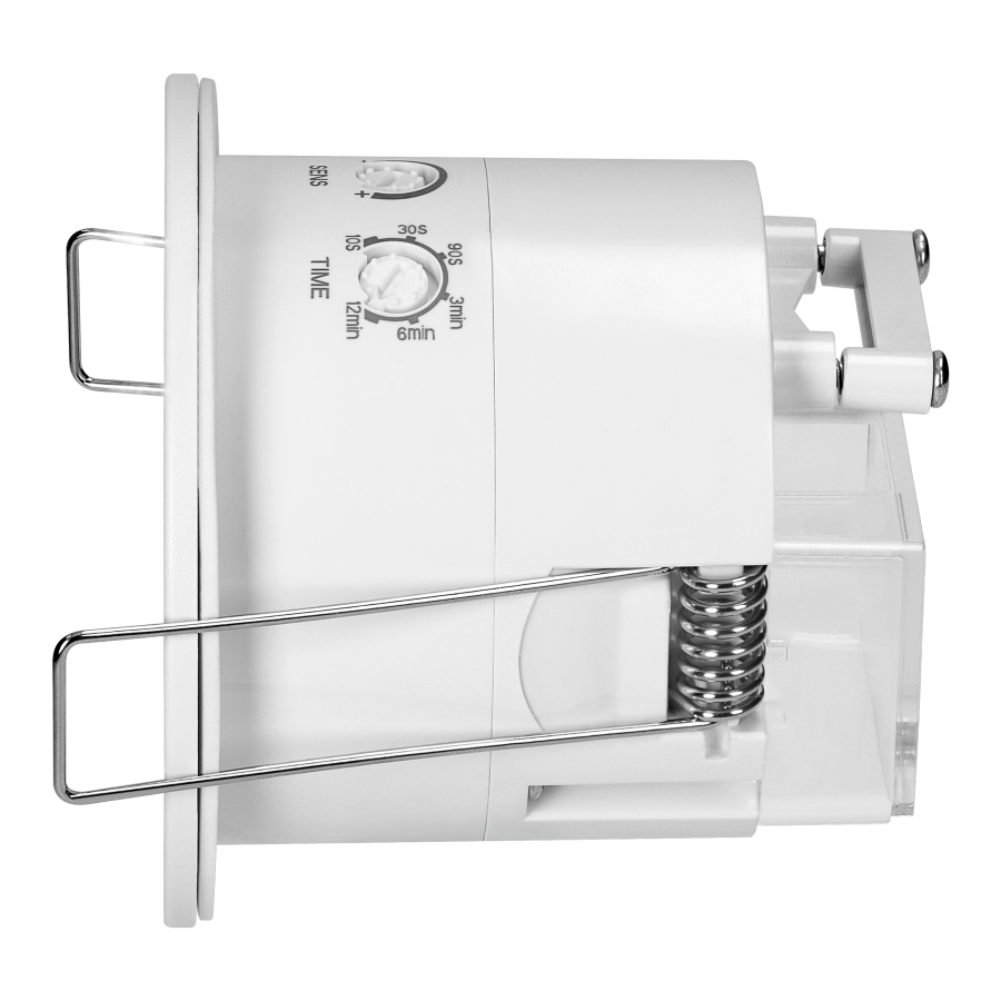 Ceiling mounted ultrasonic motion and presence sensor, IP65, 2000W