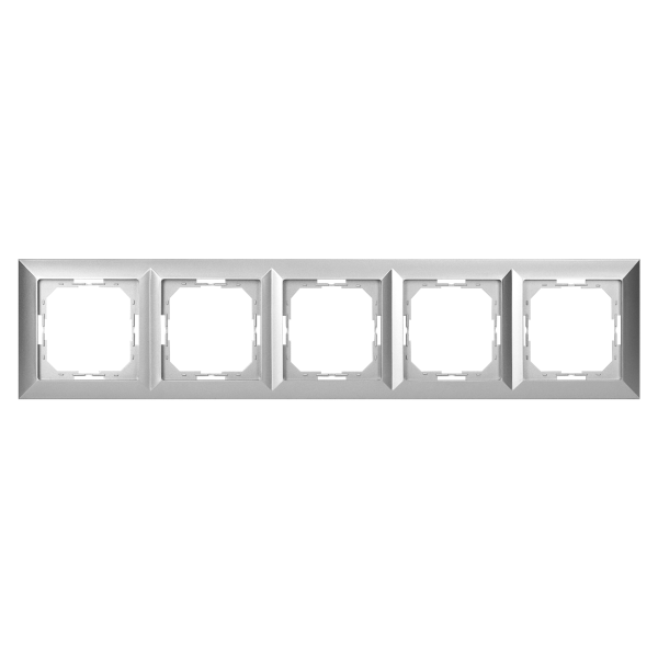 Five-fold frame Pearl, RA-5P, silver