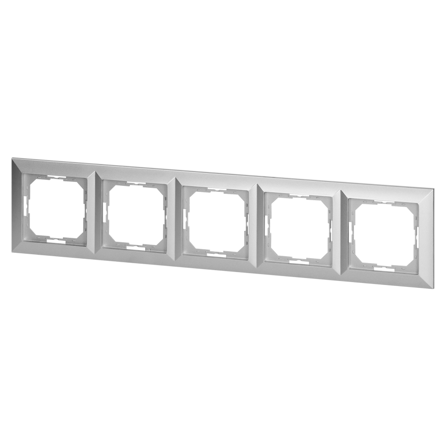 Five-fold frame Pearl, RA-5P, silver