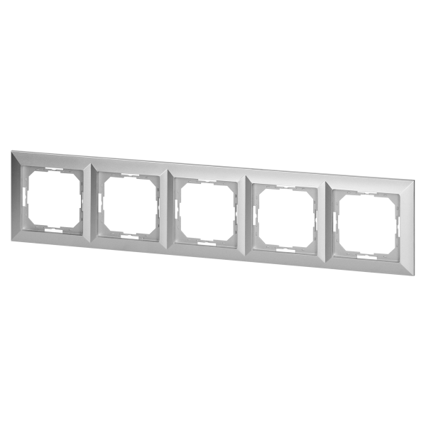 Five-fold frame Pearl, RA-5P, silver