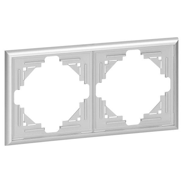 Double frame Luna, Ra-2L, silver