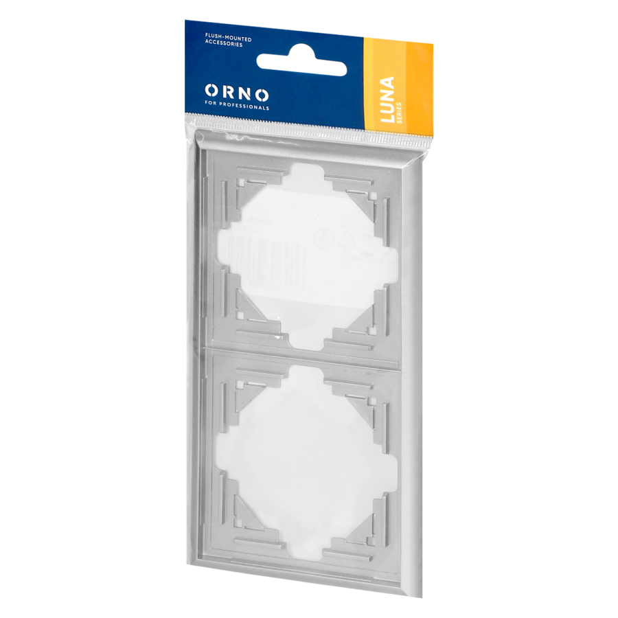 Double frame Luna, Ra-2L, silver