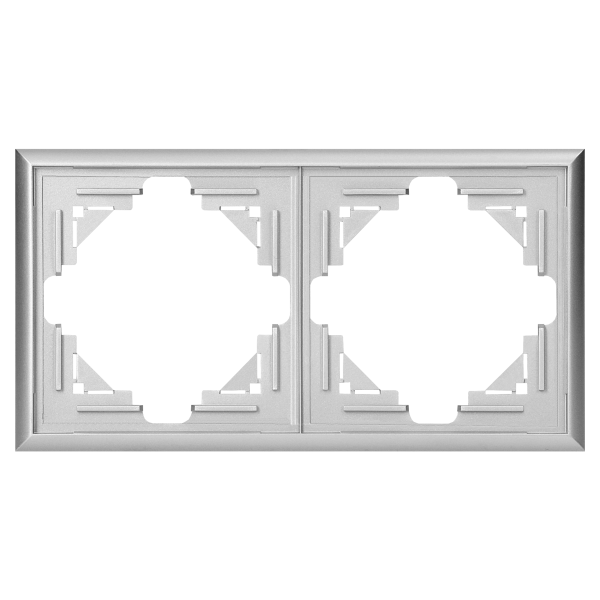 Double frame Luna, Ra-2L, silver