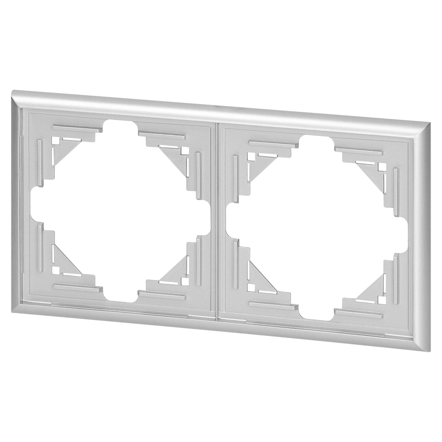 Double frame Luna, Ra-2L, silver