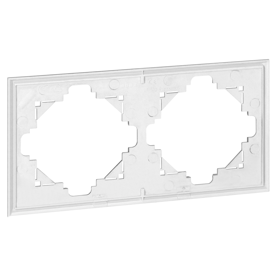 Double frame Luna, Ra-2L, silver