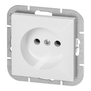 Gniazdo pojedyncze p/t 2P Pearl, 16A, 250V, PT-15P, biały