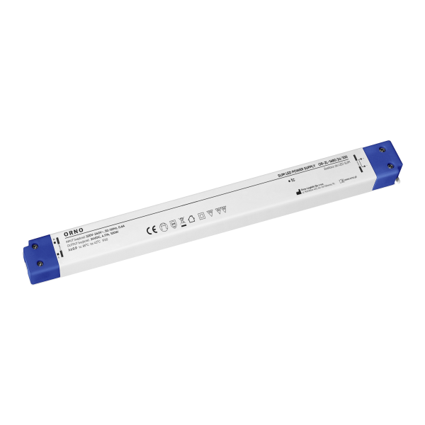 Zasilacz LED IP20, meblowy, slim, 24V, 100W, plastikowa obudowa