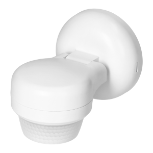 Czujnik ruchu 360st. IP65, 1200W, zasięg max. 24m, biały