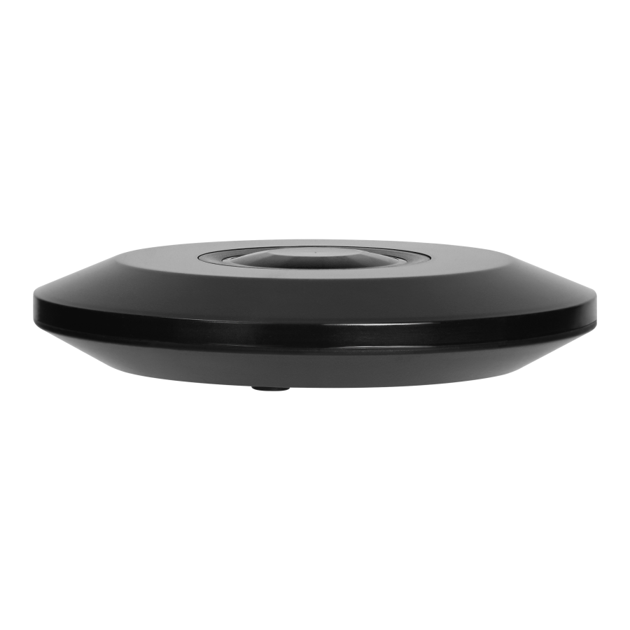 Czujnik ruchu 360 st. IP20, 2000W, ultra płaski - 2,5cm, czarny