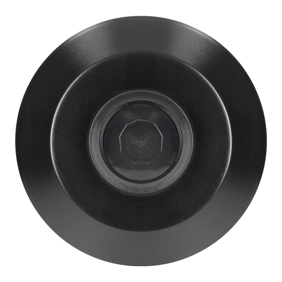 Czujnik ruchu 360 st. IP20, 2000W, ultra płaski - 2,5cm, czarny