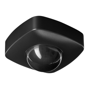 Czujnik ruchu i obecności 360°, IP65, 2000W, 3 sensory, czarny