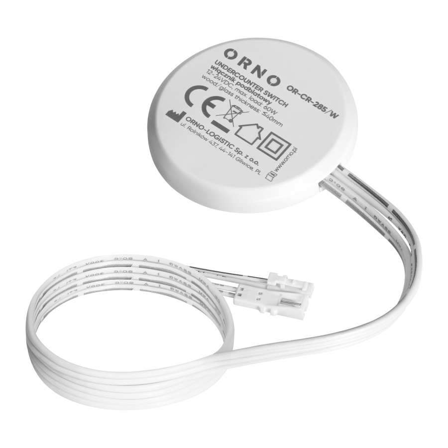 Undercounter switch 60W, white