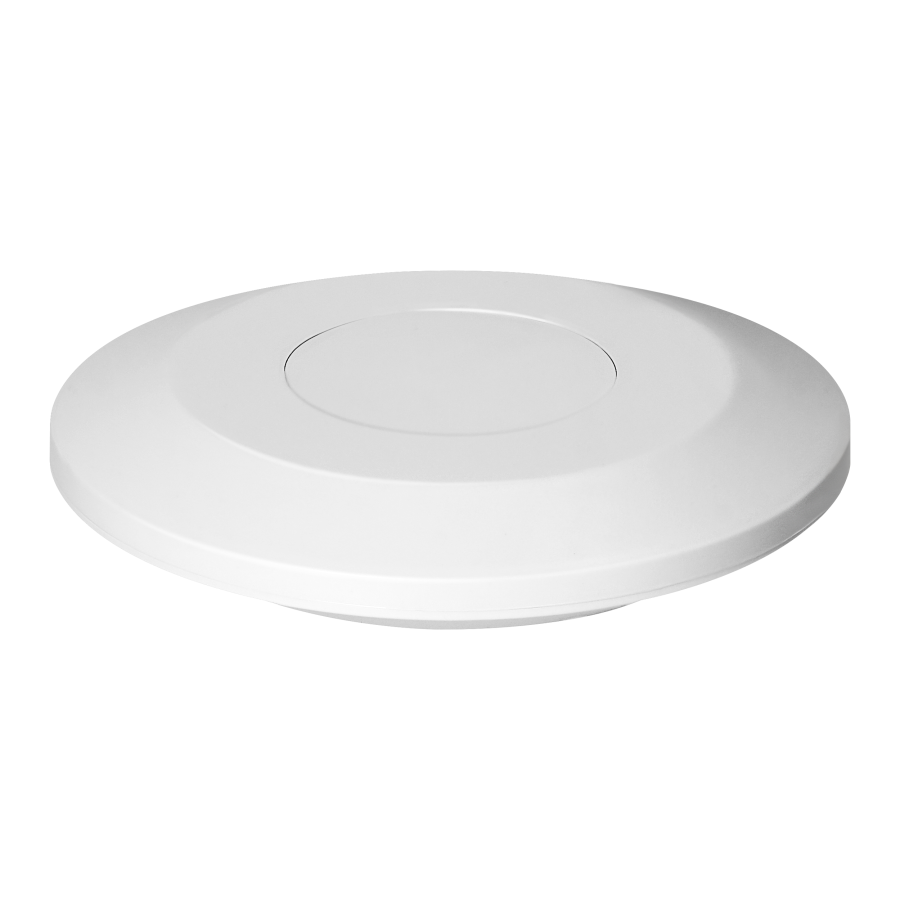 Ultra flat ultrasonic motion and presence sensor, 360°, IP20, 2000W, depth - 2.5cm